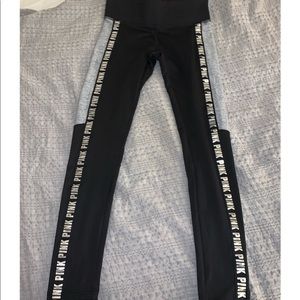 Cozy PINK Victoria secret leggings